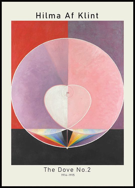 Hilma Af Klint - The Dove No. 2 Plakat - Posterbox.dk