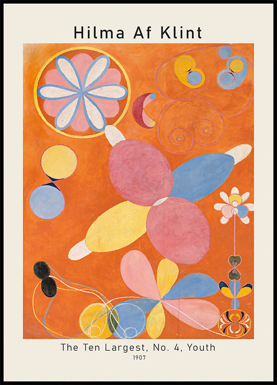 Hilma Af Klint - The Ten Largest, No. 4, Youth Plakat - Posterbox.dk