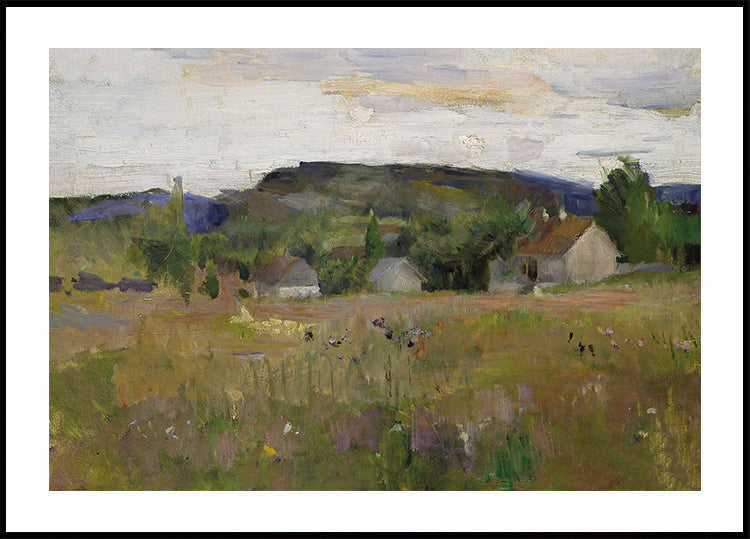 Landscape from Bærum Plakat - Posterbox.dk