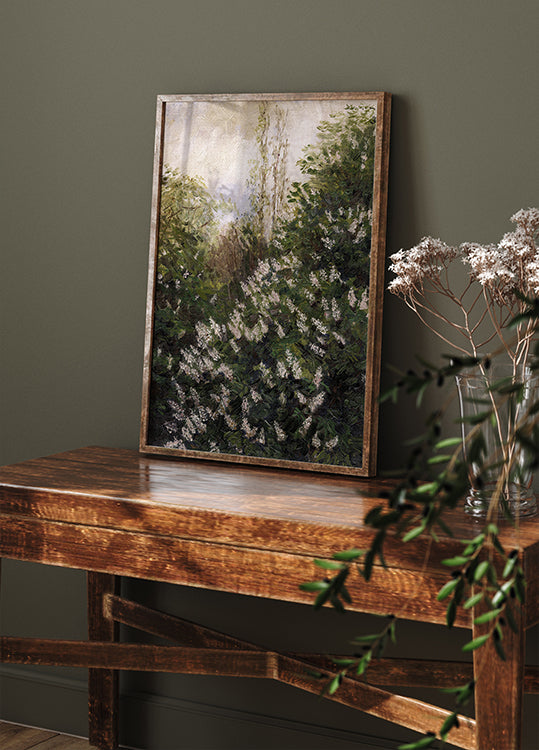 Lilac Blossoms by Ladislav Mednyánszky Plakat - Posterbox.dk