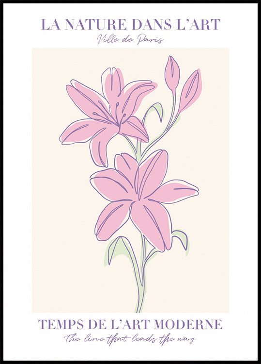 Lilies Plakat - Posterbox.dk