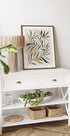 Minimalist Colorful Botanical Leaves Plakat - Posterbox.dk
