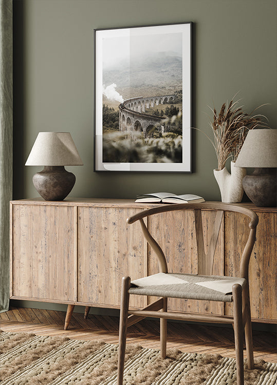 Old Trail Bridge Plakat - Posterbox.dk
