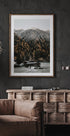 Rustic Houses in the Mountains Plakat - Posterbox.dk