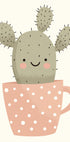 Smiling Cactus Plakat - Posterbox.dk
