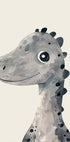 Smiling Dinosaur Plakat - Posterbox.dk
