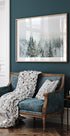 Snowy Fir Forest Plakat - Posterbox.dk