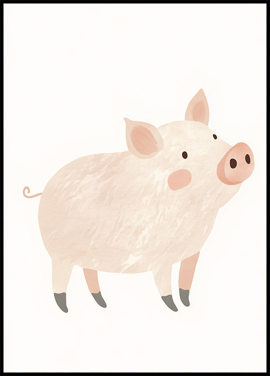 Soft Pig Plakat - Posterbox.dk