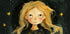 Starry-Eyed Girl, Dreamy Night Sky Plakat - Posterbox.dk