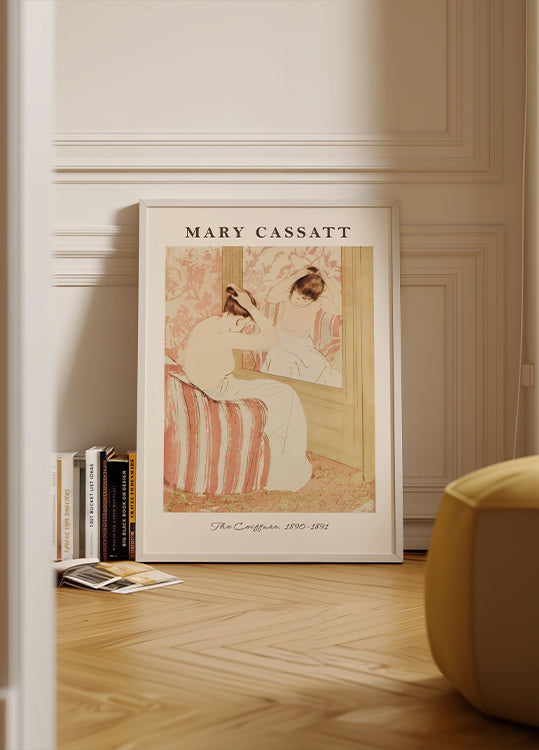 The Coiffure, Intimate Mary Cassatt portrait Plakat - Posterbox.dk