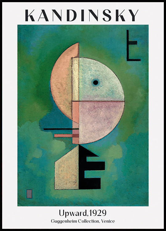 Upward, 1929, Wassily Kandinsky Plakat - Posterbox.dk