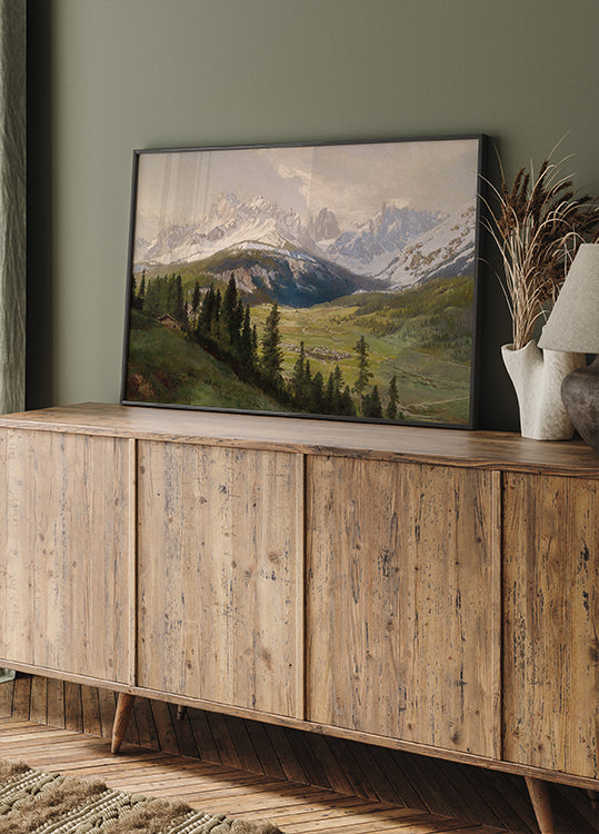 View from Mount Helm by Konrad Petrides Plakat - Posterbox.dk