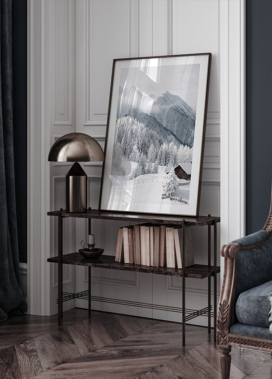 Winter Fairy Tale in the Alps Plakat - Posterbox.dk