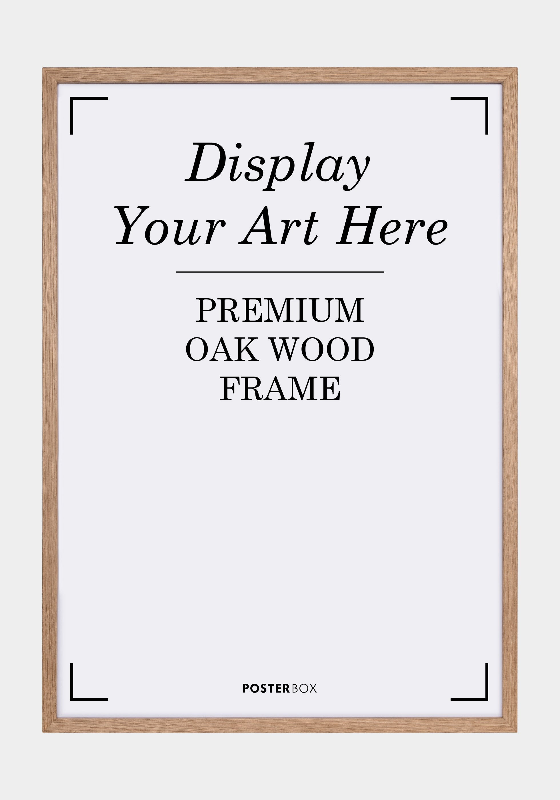 Poster din lemn premium din stejar Nielsen