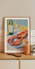 Lobster and Wine Still Life (NEW) - Posterbox