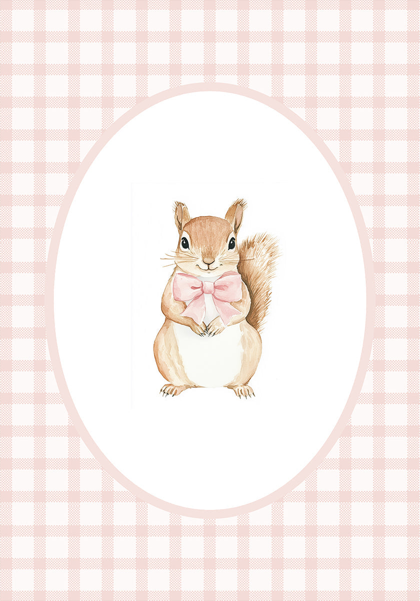 Squirrel Watercolor (NEW) - Posterbox