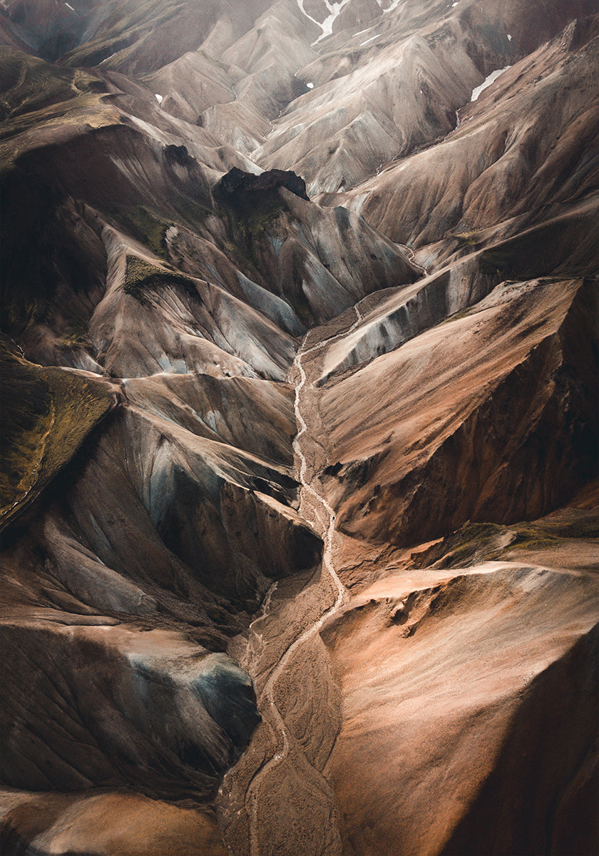 Landmannalaugar plakāts