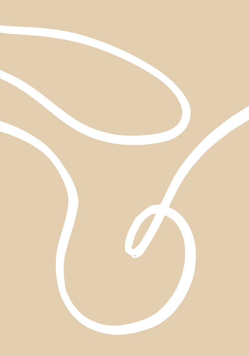 Afiș Beige Lines 02
