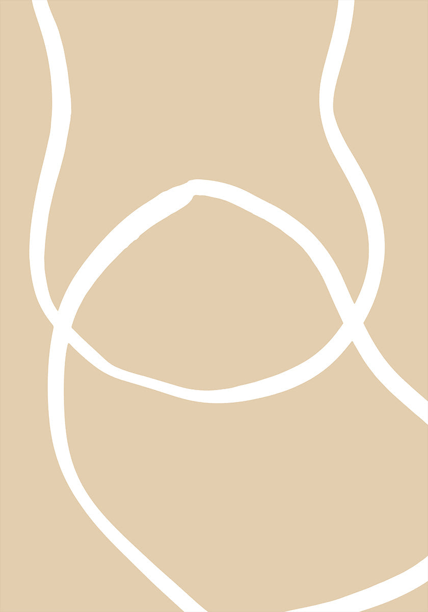 Afiș Beige Lines 04