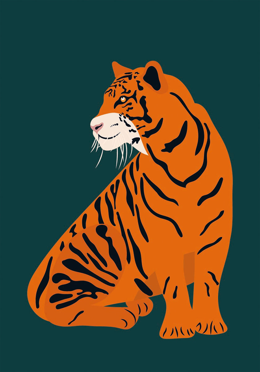 Majestic Tiger Plakat