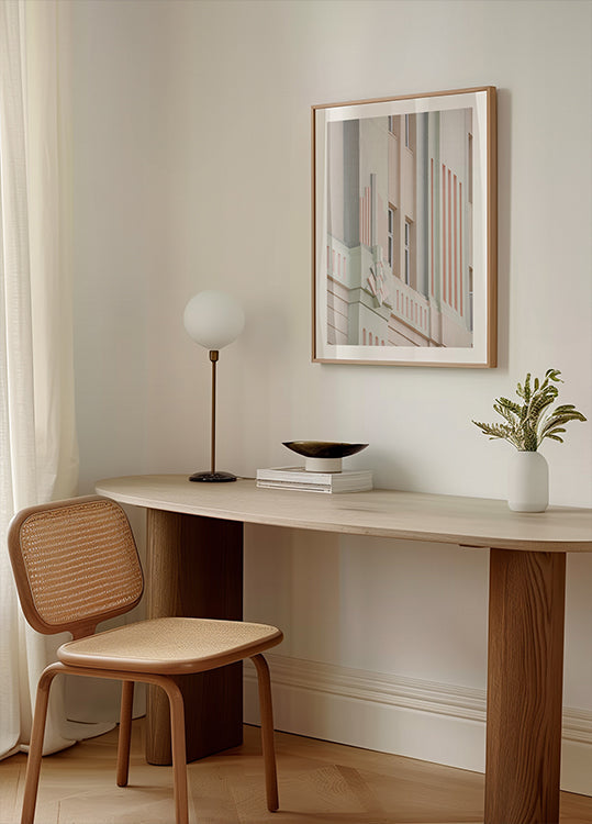 Pastel Facade Geometry (NEW) - Posterbox