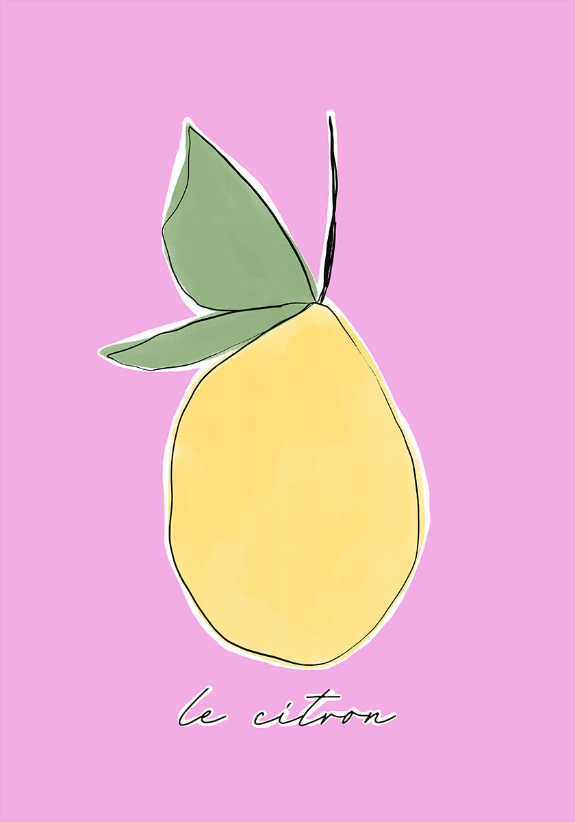 Plakat Citrus Delight