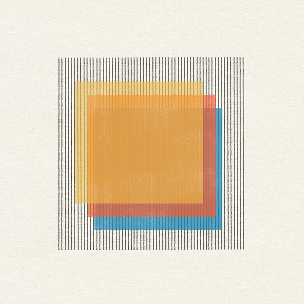 Colorful Illusions Poster