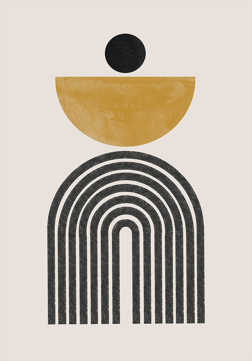 Geometresch Harmonie Poster