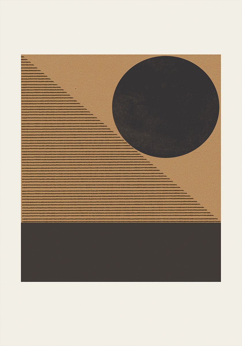 Geometresch Sonnendäischtert Affiche