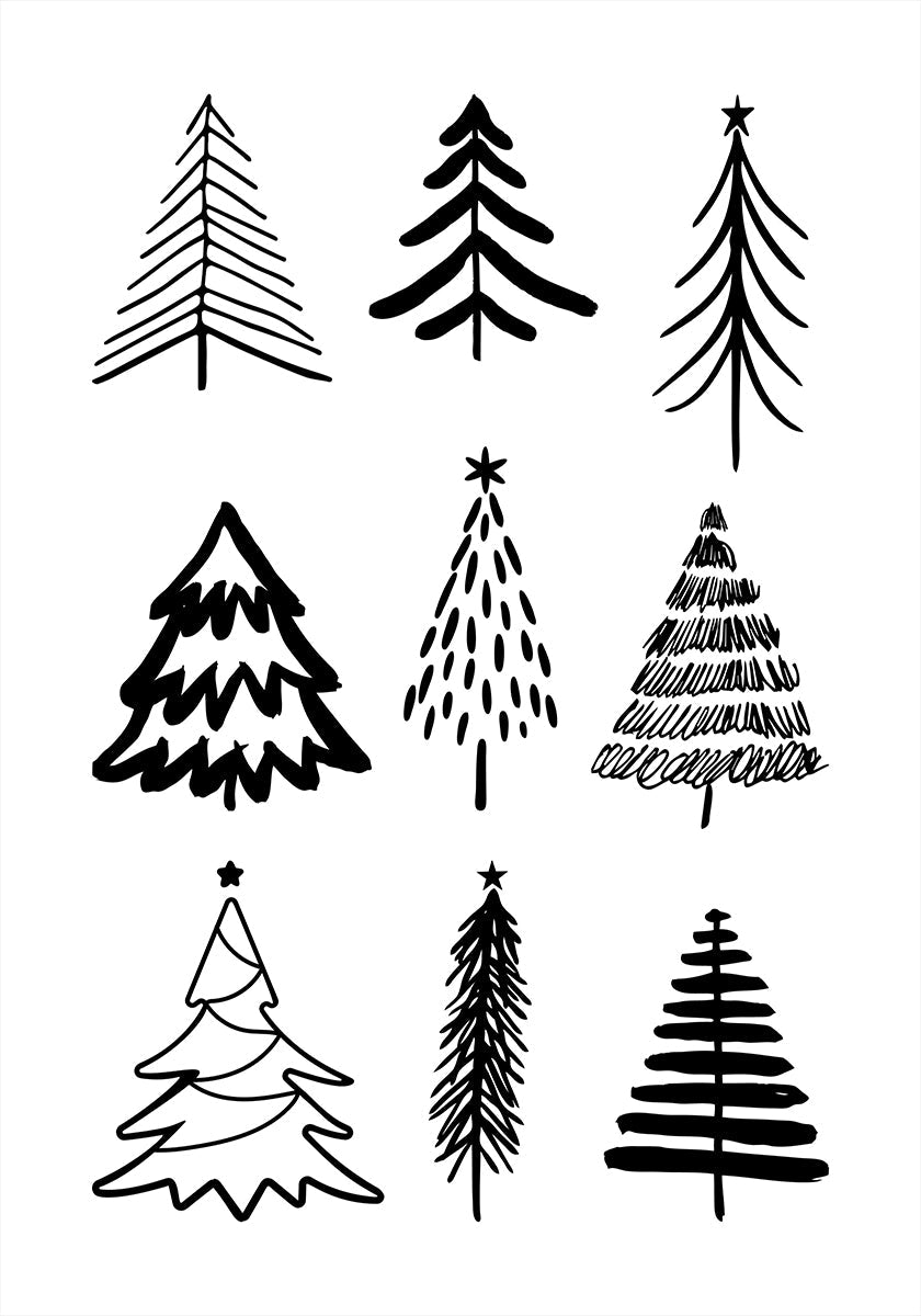 Christmas Trees 3 Plakat