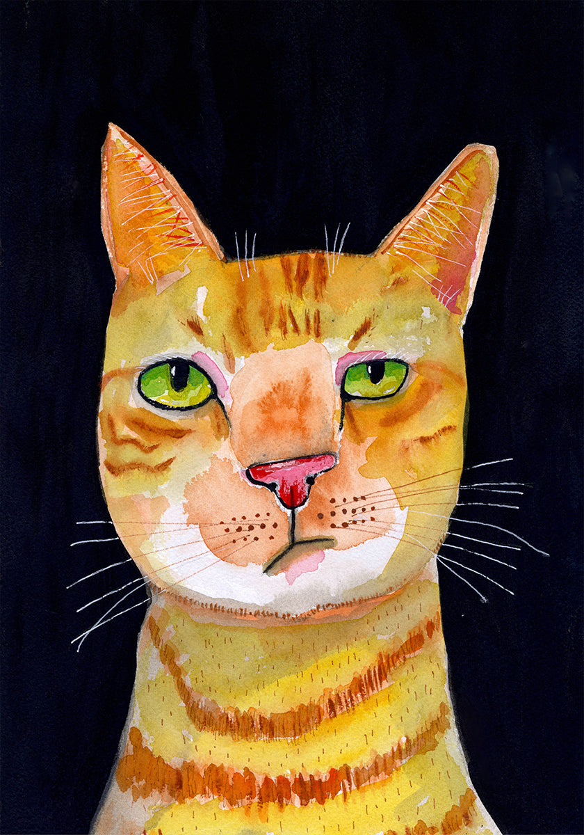 Ginger Cat Poster
