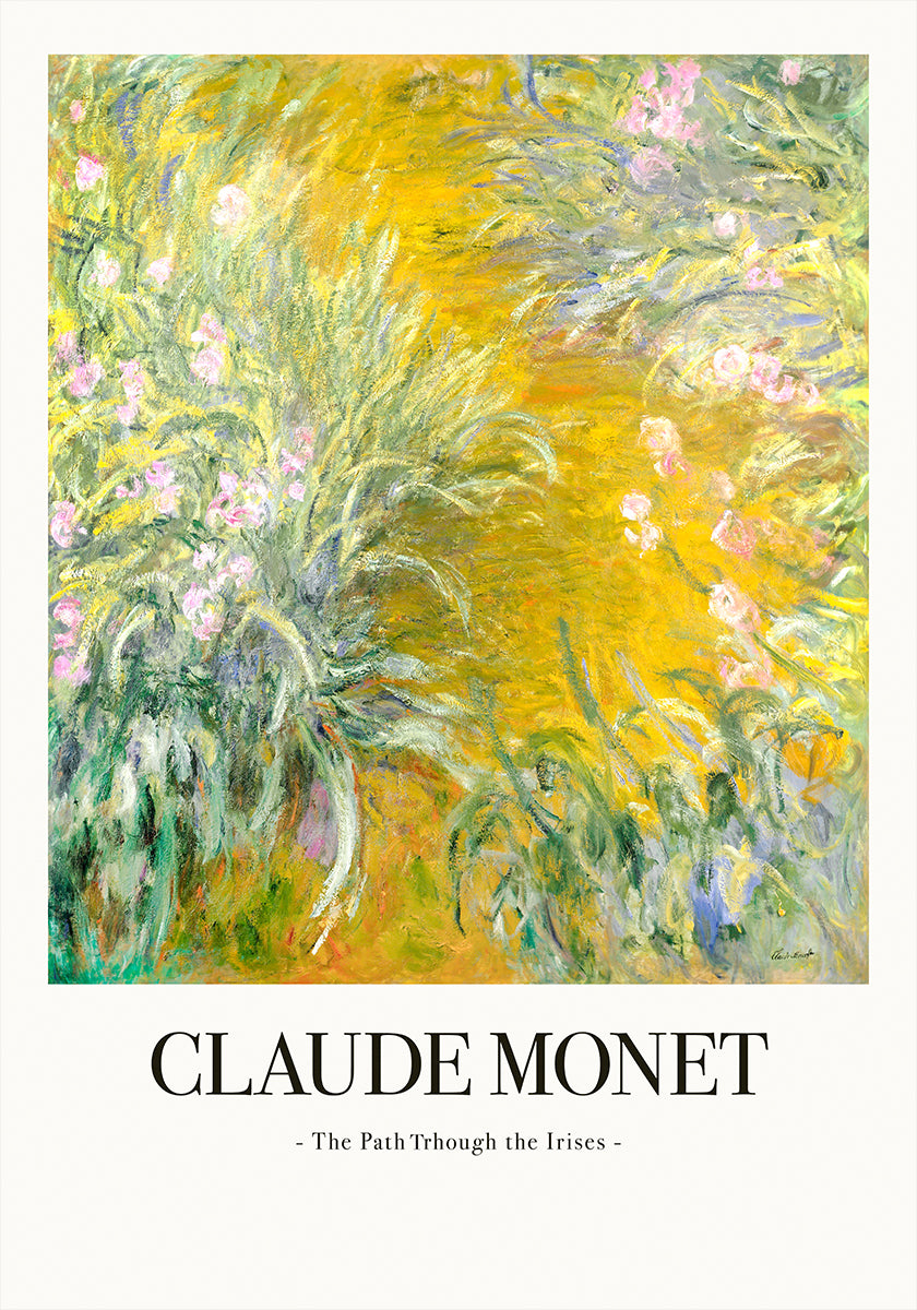 Plakat The Path Through The Irises