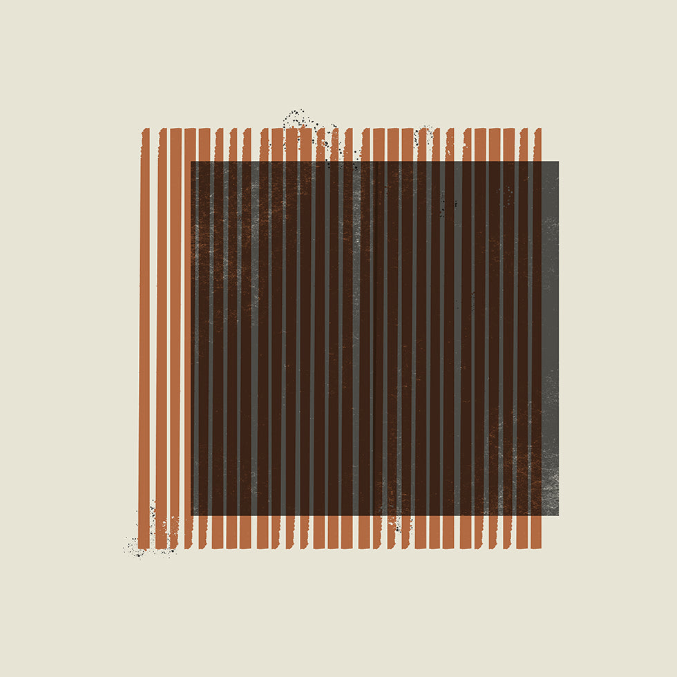 Gestreift Enigma Poster