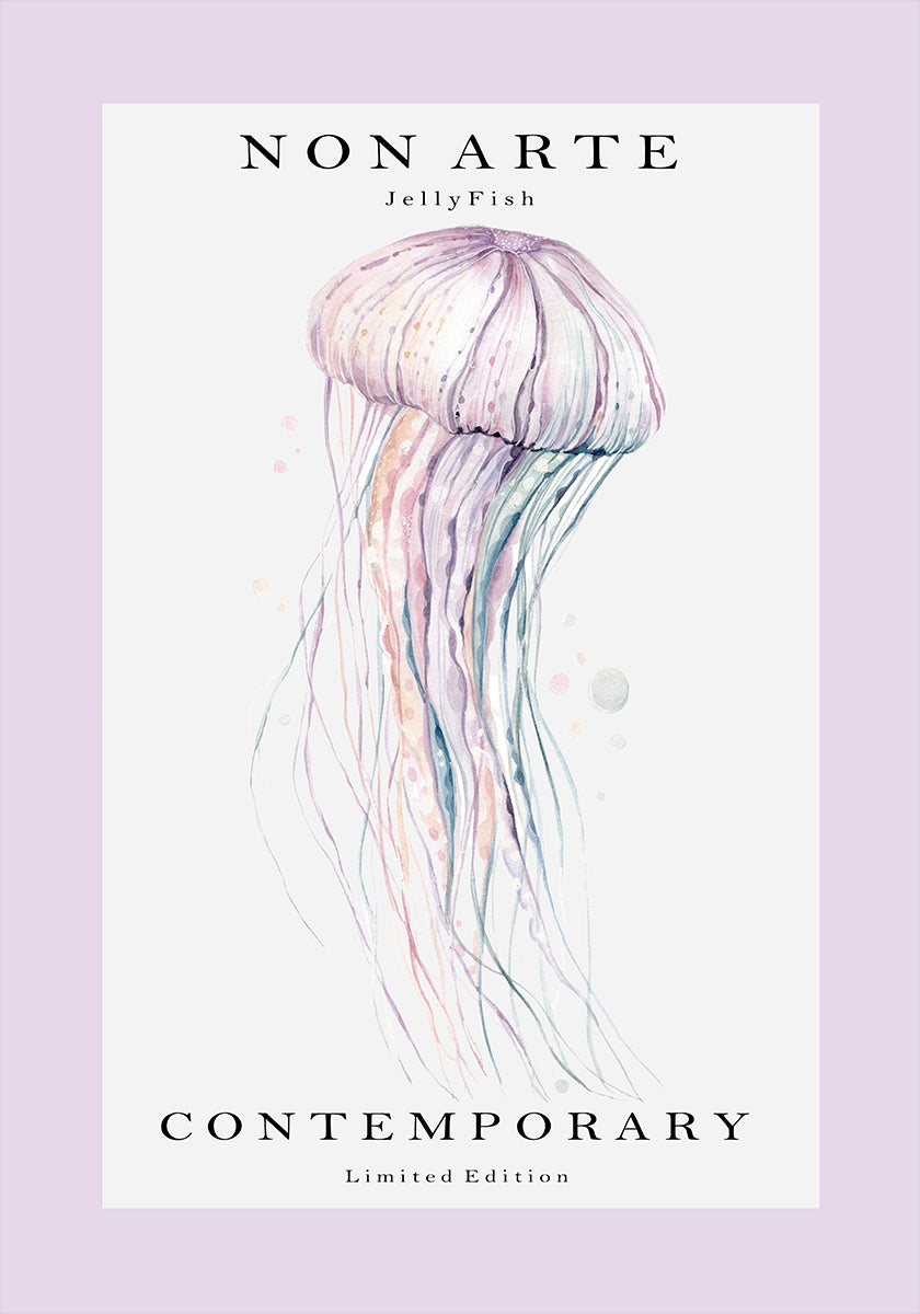 Non Arte Jellyfish plakat