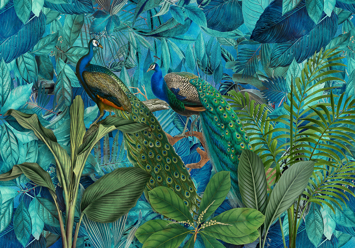 Jungle Birds Garden No1 Plakat