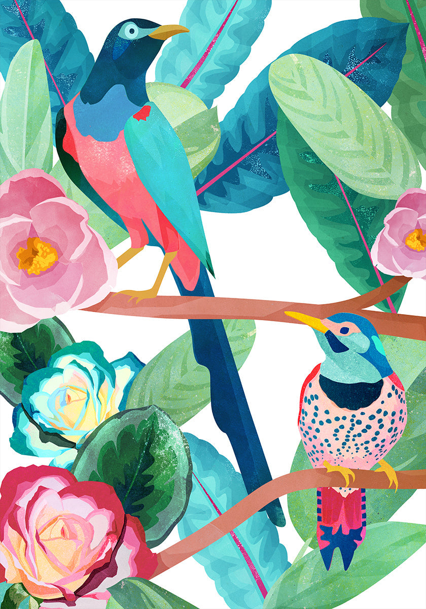 Birds of Spring Plakat