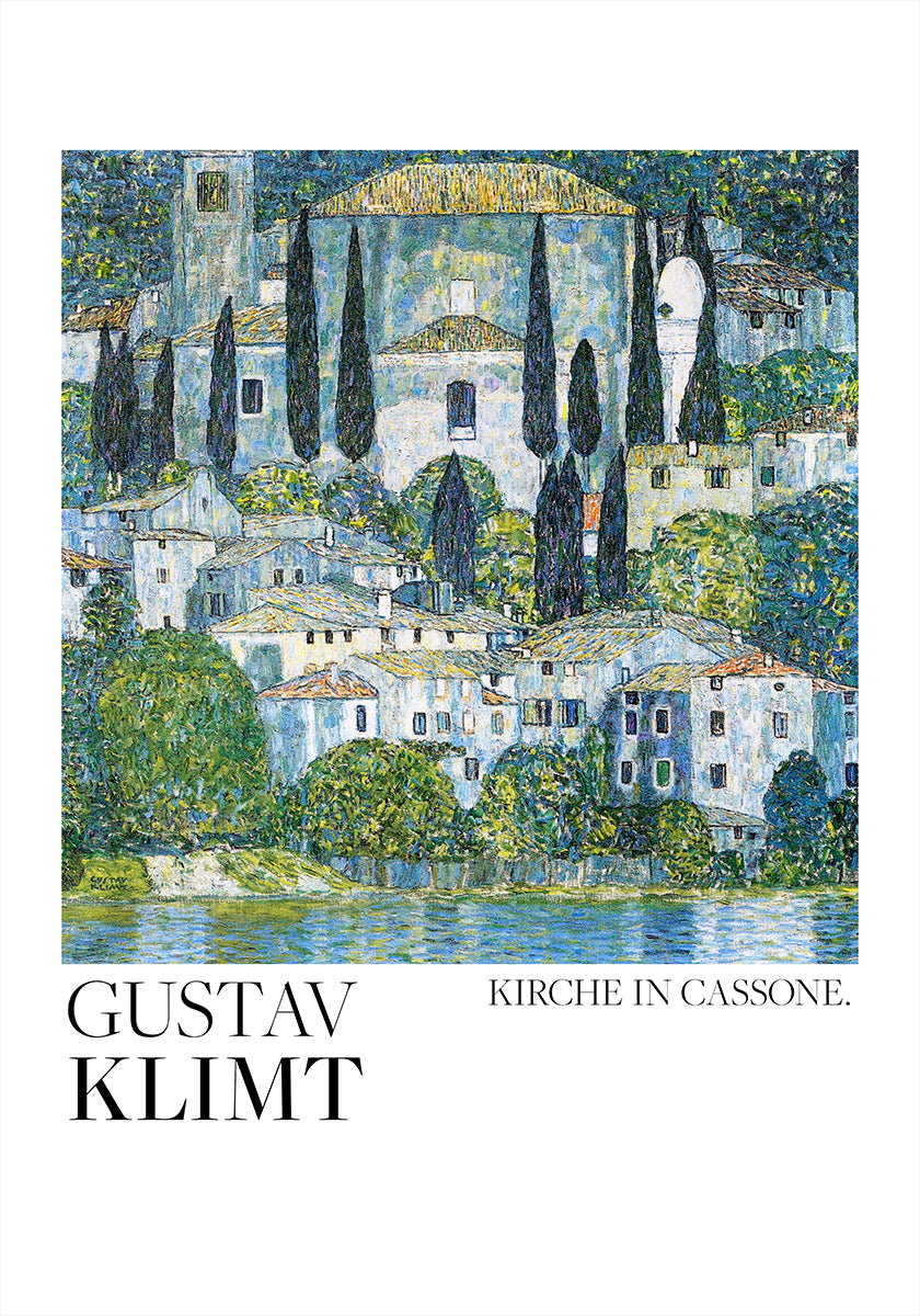 Kirche In Cassone (1913) Plakāts
