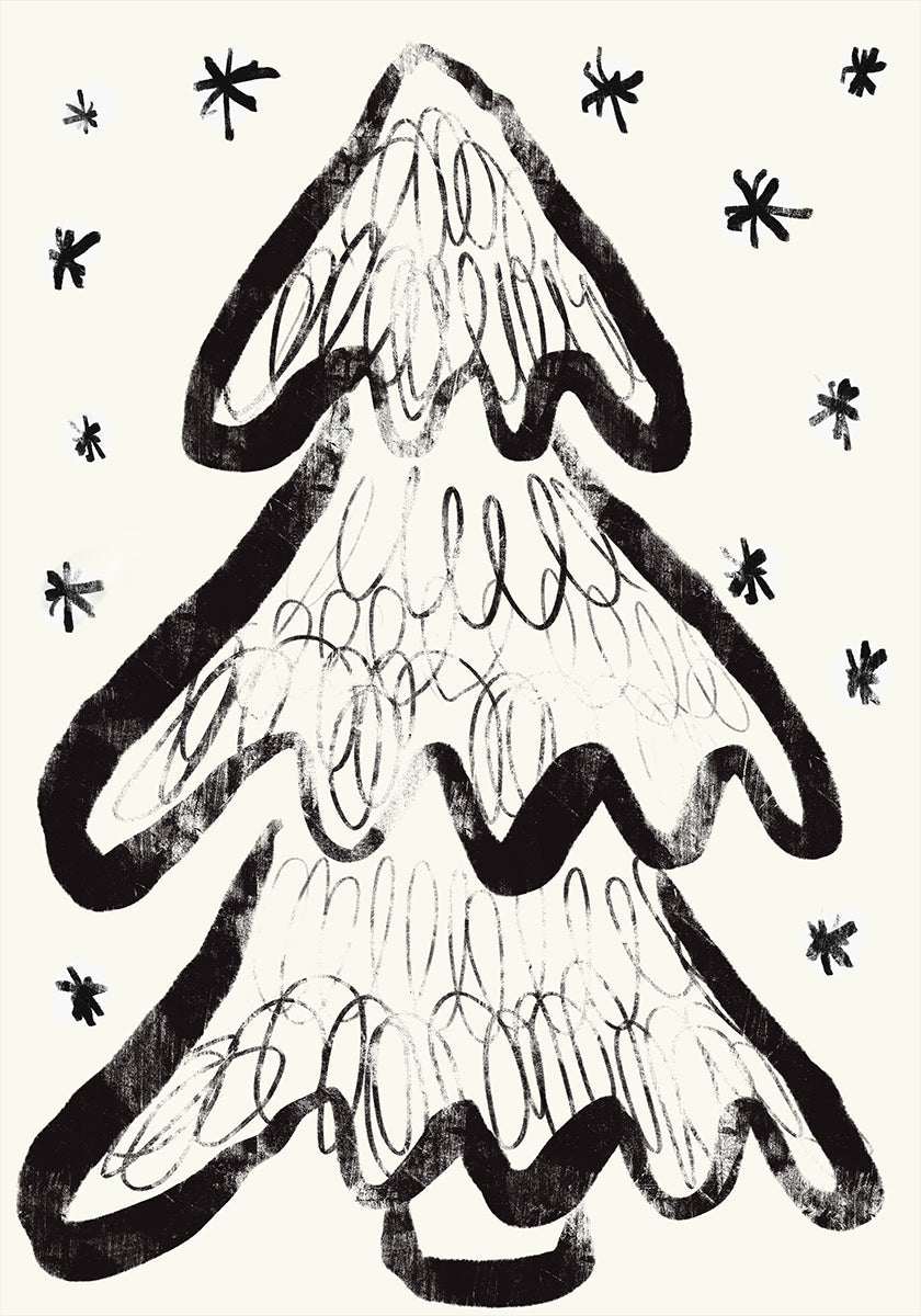 Swirly Pine Dreams Plakat