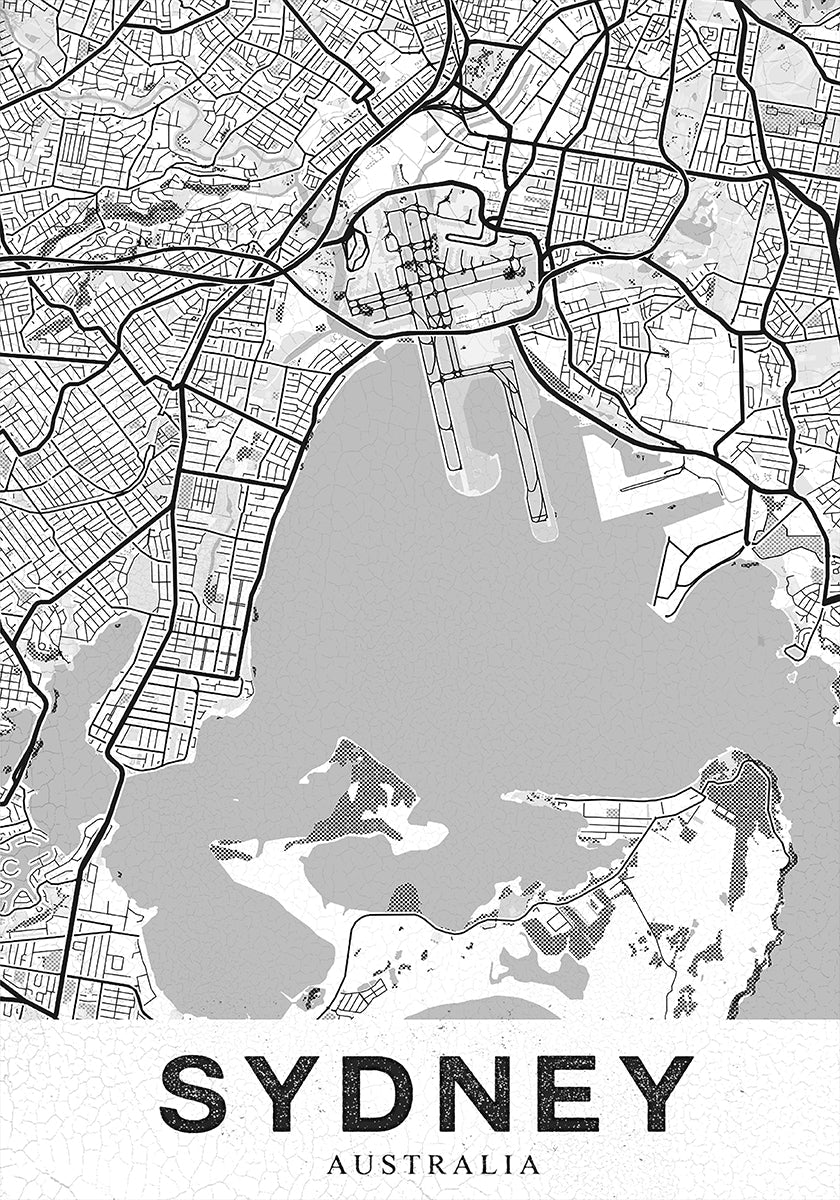 Sidnejas baltais plakāts