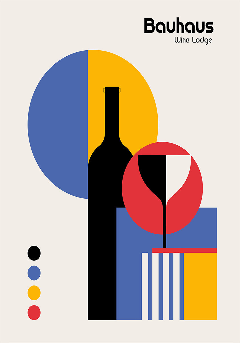 „Bauhaus Wine Lodge“ plakatas
