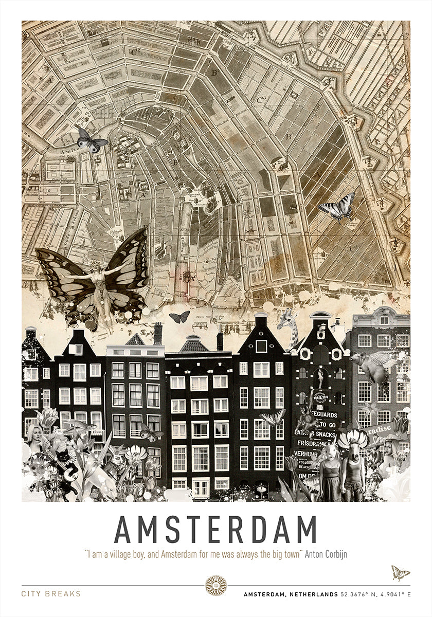 Amsterdam (City Breaks) Plakat