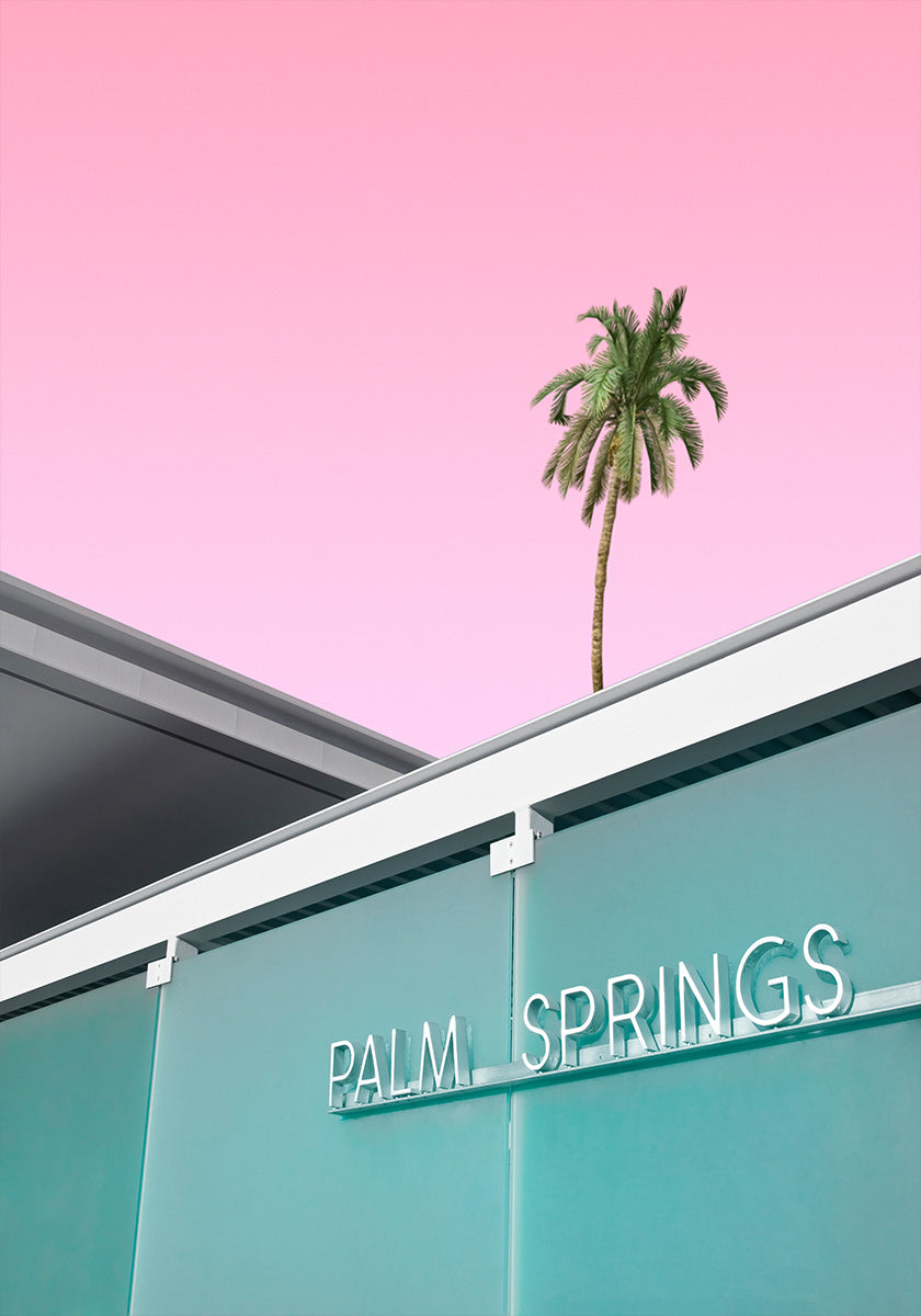 Wëllkomm zu Palm Springs Affiche