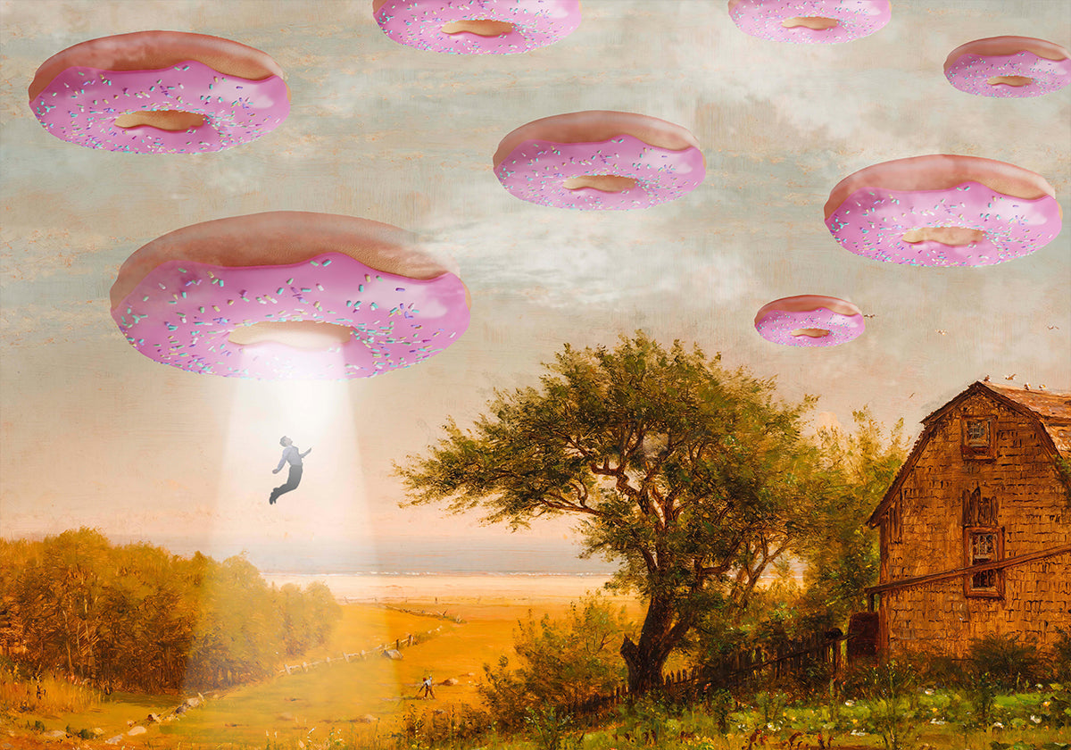 Donut Invasion plakat