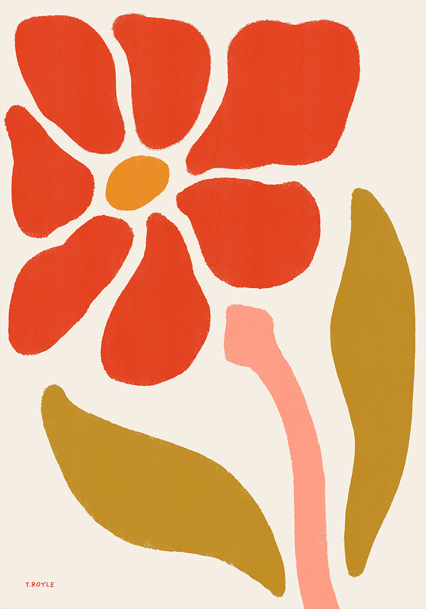 Gänseblümchen-Blumen-Poster