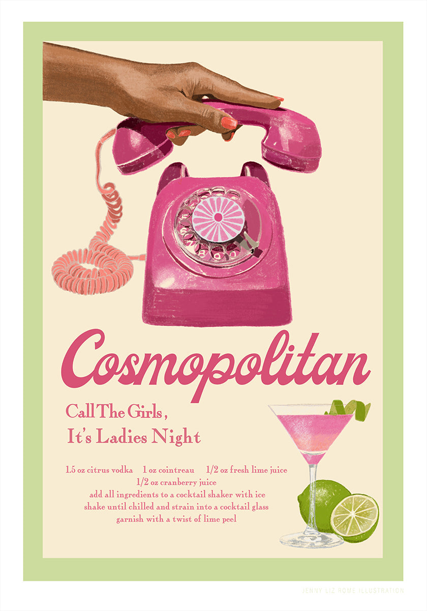 Jlr kokteiļi Cosmopolitan