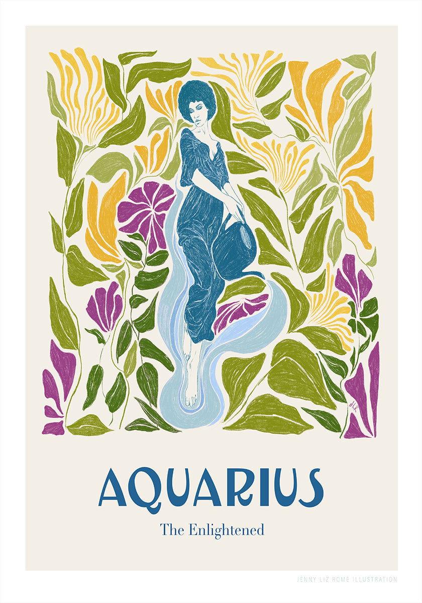 Jlr Aquarius Copy Poster