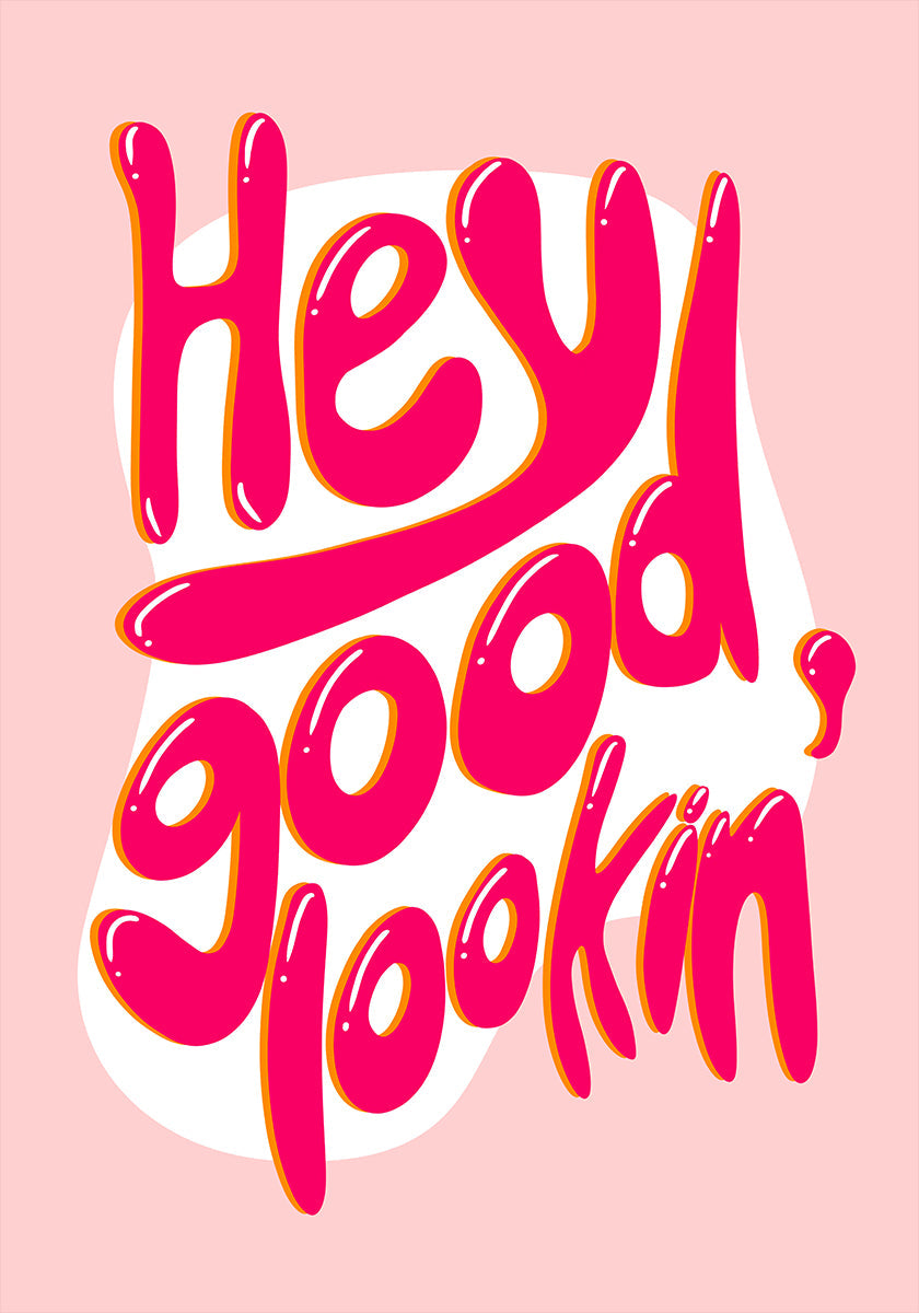 Hea välimusega plakat