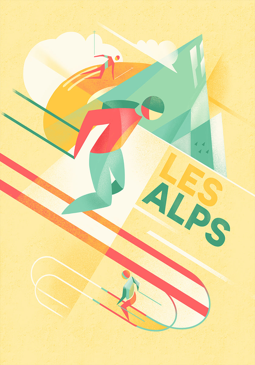 Retro-Ski-Poster