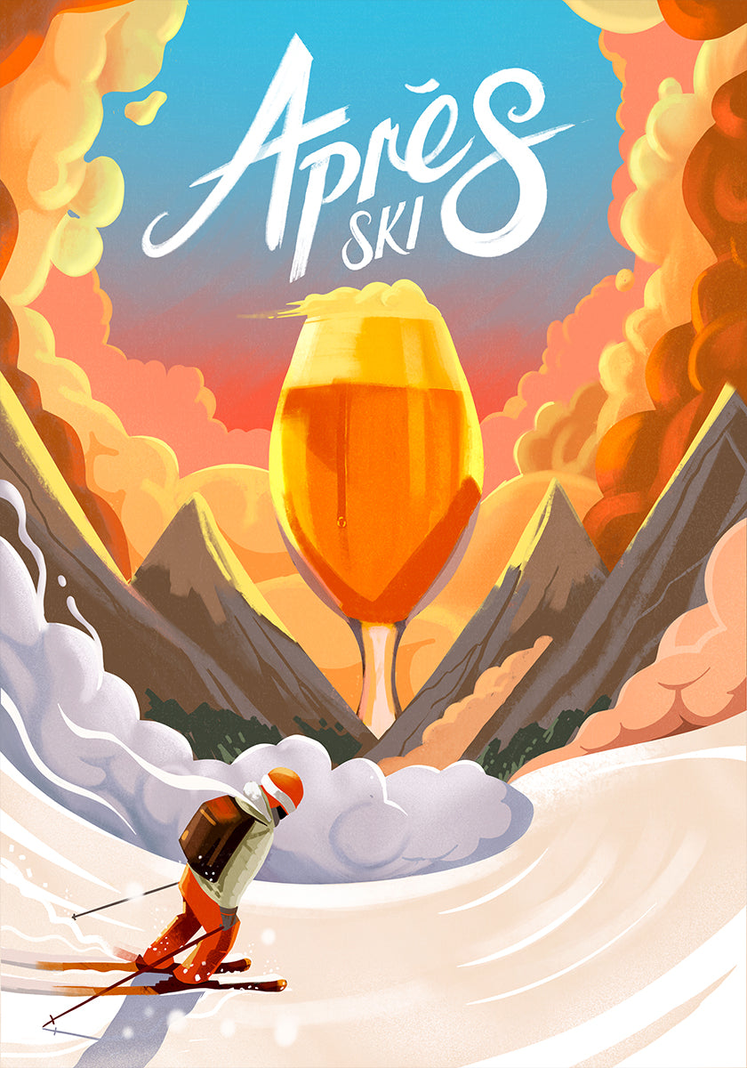 Apres Ski Plakat