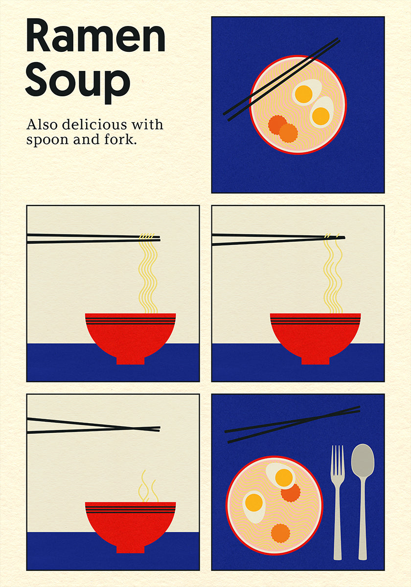 Poster Supa Ramen Poster